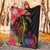 Samoa Premium Blanket - Tropical Hippie Style - Polynesian Pride