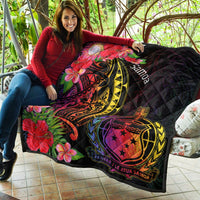 Samoa Premium Quilt - Tropical Hippie Style - Polynesian Pride