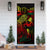 Samoa Door Cover Turtle Hibiscus Reggae - Polynesian Pride