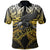 Samoa Polynesian Polo Shirt Eagle Tribal Pattern Yellow Unisex Yellow - Polynesian Pride