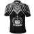 Samoa Polo Shirt Polynesian Armor Style Black - Polynesian Pride