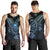 SamoaCustom Personalised Men's Tank Top - Blue Turtle - Polynesian Pride