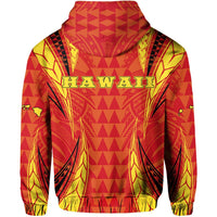 Kanaka Mauna Kea Polynesian Zipper Hoodie Valeria Style - Polynesian Pride