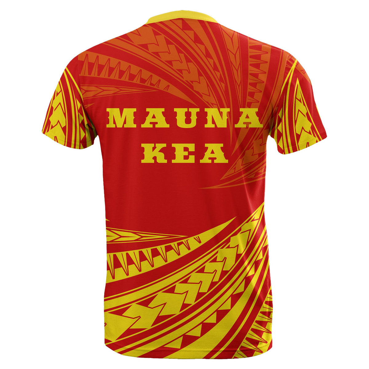 Hawaiian Mauna Kea Polynesian T shirt Tornado Style - Polynesian Pride
