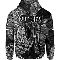 Custom Scorpio Zodiac Polynesian Hoodie Unique Style Black LT8 - Polynesian Pride