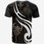 Hawaii Kanaka Maoli T Shirt Scorpio Tribal Pattern Style Gold - Polynesian Pride