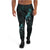 Hawaii Jogger - Hawaii Seal With Turtle Blooming Hibiscus Turquoise Turquoise - Polynesian Pride