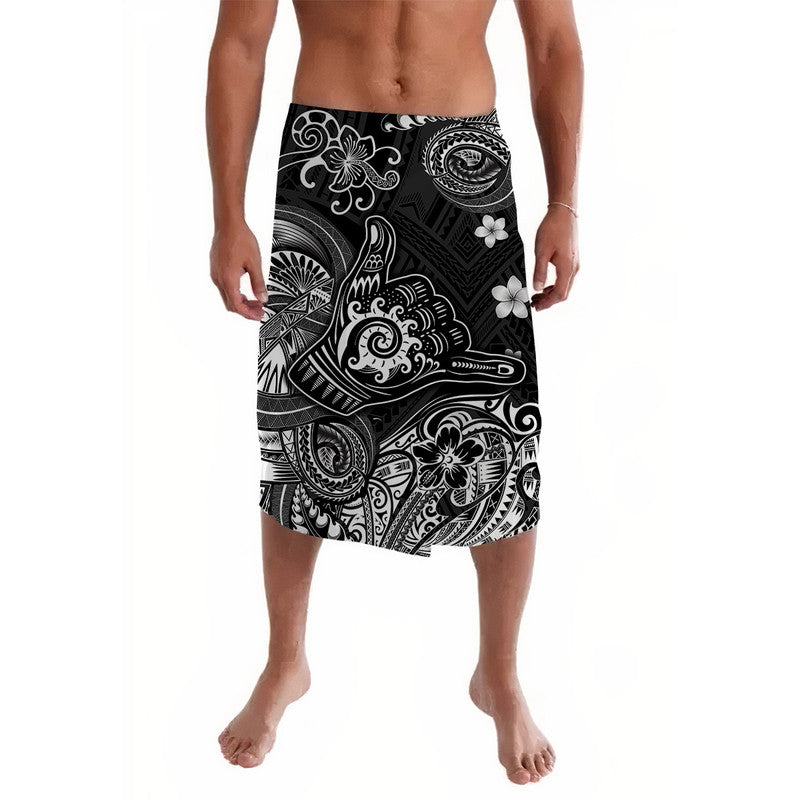 Hawaii Shaka Polynesian Lavalava Unique Style Black LT8 Black - Polynesian Pride