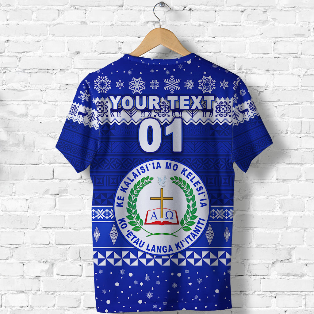 Custom Siaatoutai Theological College Christmas T Shirt Simple Style LT8 - Polynesian Pride