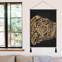 Simple Hanging Poster Gold AH - Polynesian Pride