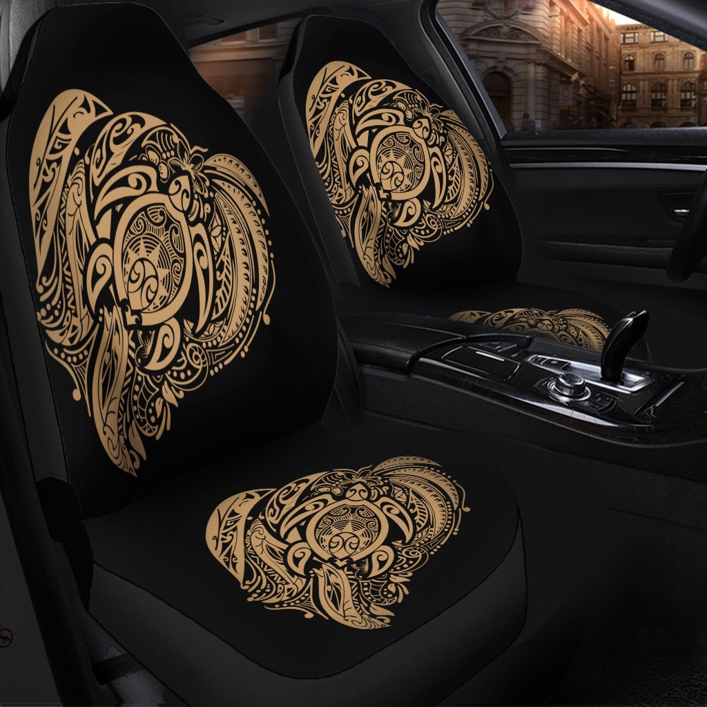 Simple Car Seat Covers Gold AH - Polynesian Pride