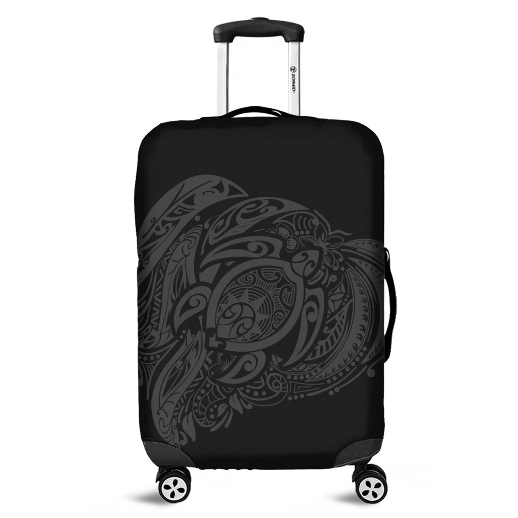 Simple Luggage Covers Gray AH Black - Polynesian Pride