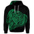 Custom Simple Hoodie Green - Polynesian Pride