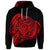 Custom Simple Hoodie Red - Polynesian Pride