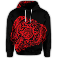 Simple Hoodie Red - Polynesian Pride
