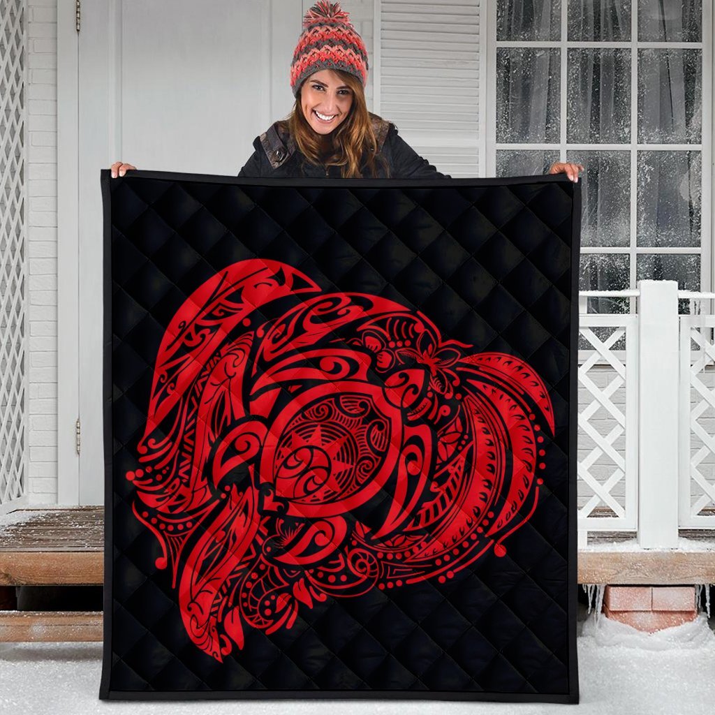 Simple Premium Quilts Red AH - Polynesian Pride