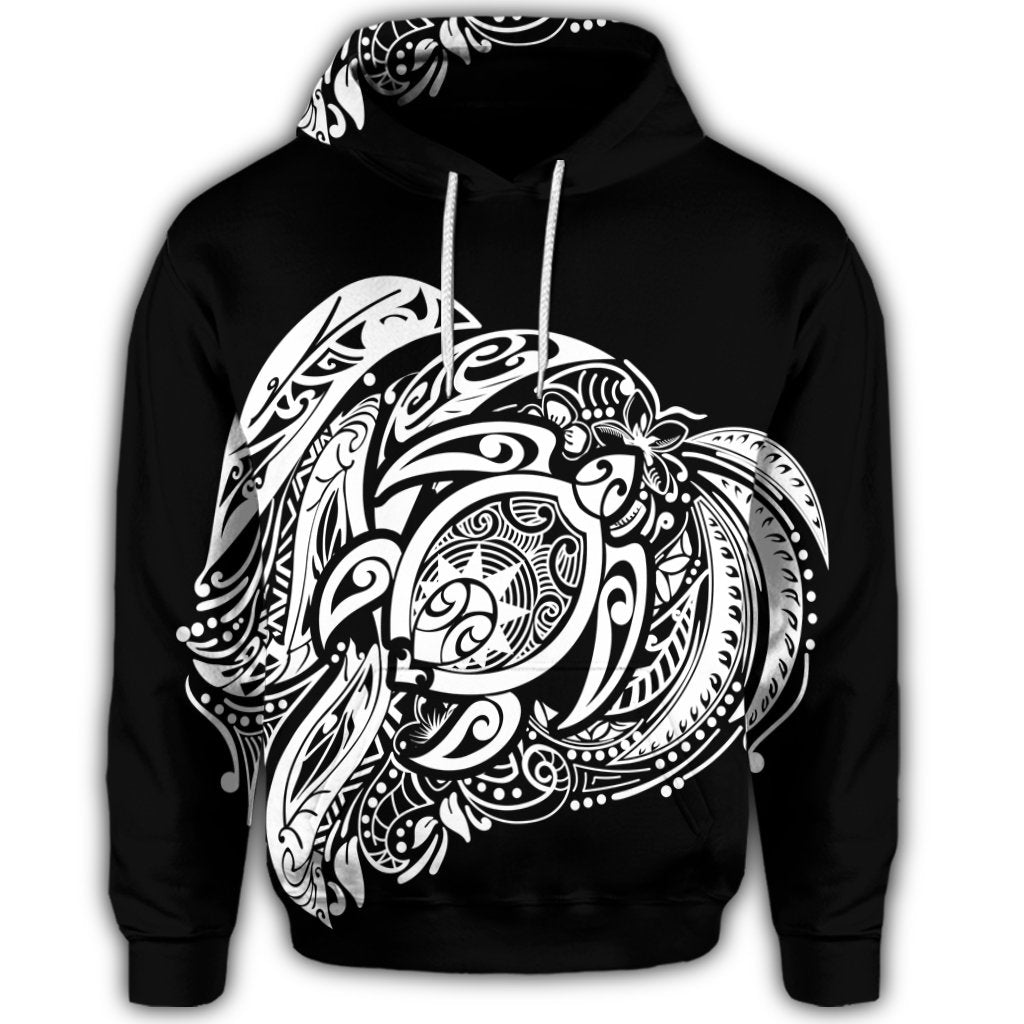Simple Hoodie White - Polynesian Pride