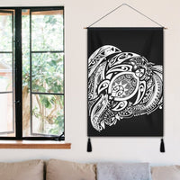 Simple Hanging Poster White AH - Polynesian Pride