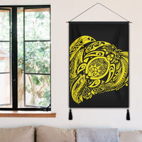 Simple Hanging Poster Yellow AH - Polynesian Pride