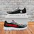 (Custom Personalised) Tonga Rugby Sneakers - Mate Ma'a Tonga Version Black LT13 White - Polynesian Pride