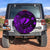 Hawaii State Fish: Humuhumu Nukunuku Apua'a Polynesian Spare Tire Cover Unique Style - Purple LT8 Purple - Polynesian Pride