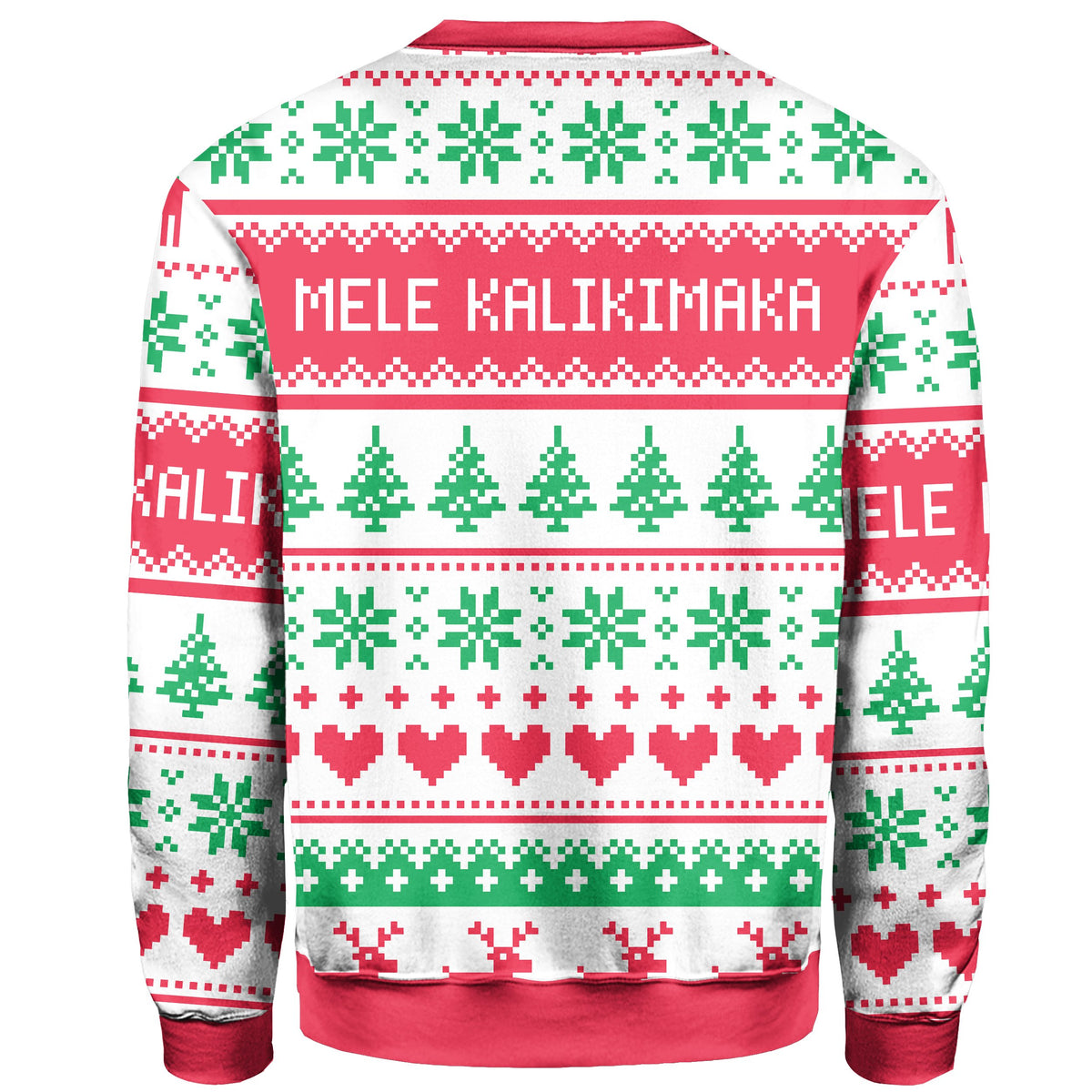 Hawaii Mele Kalikimaka Tiki Xmas Sweatshirt - Polynesian Pride