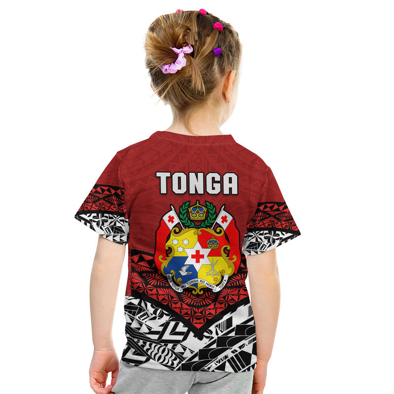 Tonga T Shirt KID Independence Anniversary Special Version 2022 LT14 - Polynesian Pride