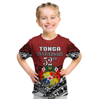 Tonga T Shirt KID Independence Anniversary Special Version 2022 LT14 - Polynesian Pride
