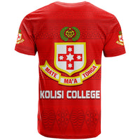 Kolisi Tonga College Atele T Shirt 140 Years Anniversary Tongan Ngatu LT13 - Polynesian Pride