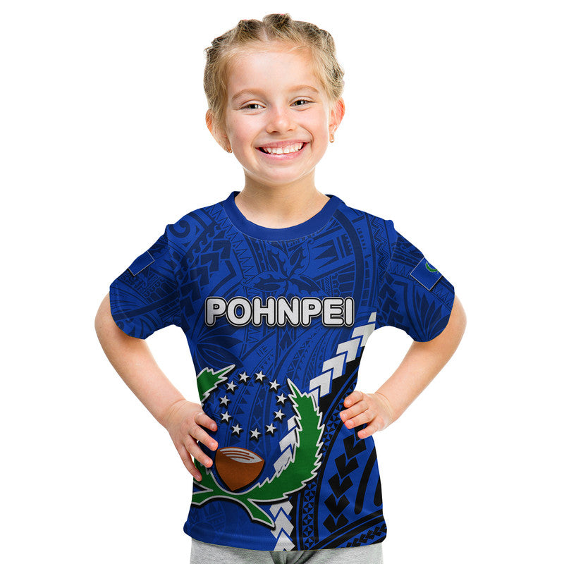 Custom Pohnpei T Shirt Polynesian Style LT6 - Polynesian Pride