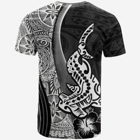 Hawaiian Shark Polynesian T Shirt Vibe Black Style LT6 - Polynesian Pride