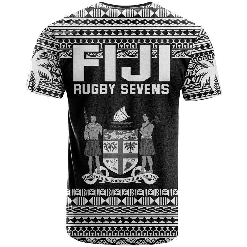 Fiji Rugby Sevens T Shirt Simple Style LT9 - Polynesian Pride