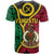 Vanuatu T Shirt Tribal Vanuatu Coat of Arms Flag Style No2 LT9 - Polynesian Pride