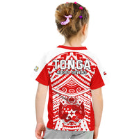 Tonga Rugby Sevens T Shirt Coat of Arms Tribal Polynesian Pattern LT9 - Polynesian Pride