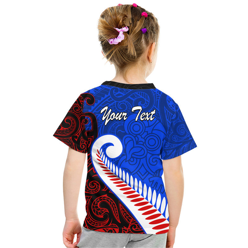 Custom Waitangi Day T Shirt Aotearoa Hei Tiki Silver Fern LT9 - Polynesian Pride