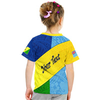 Custom Malampa Fiji Day T Shirt Polynesian Line Arty Style LT9 - Polynesian Pride