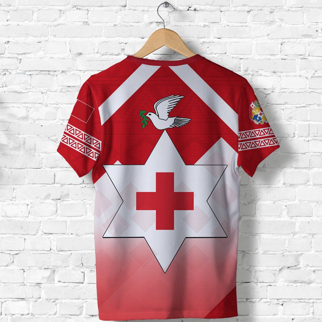 Tonga Rugby T Shirt Polynesian Style - Polynesian Pride