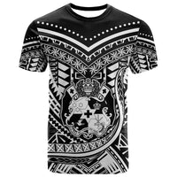 Tonga Coat of Arms T Shirt LT9 Black - Polynesian Pride