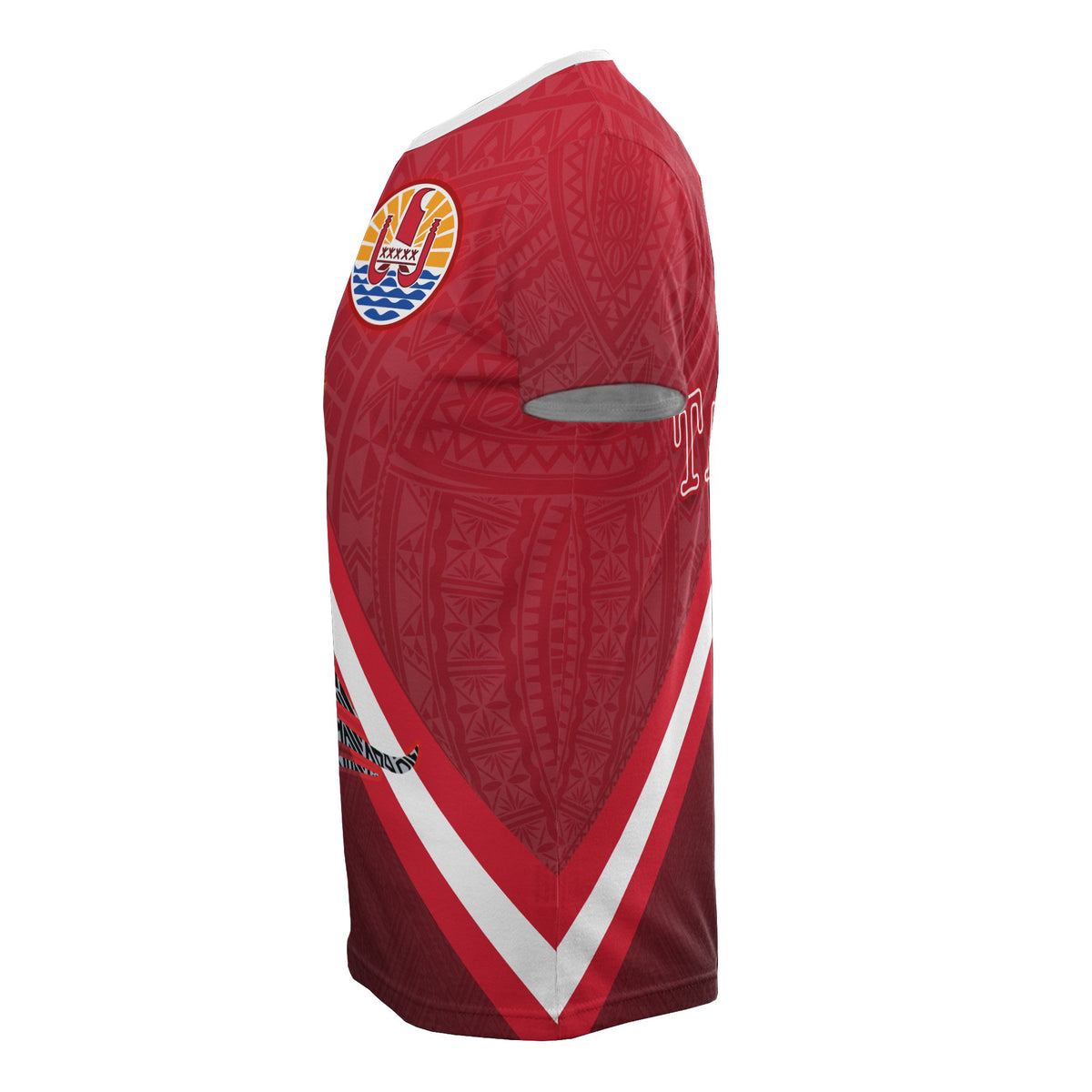 Tahiti T Shirt Tahiti Flag Sailing Style - Polynesian Pride