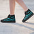 Vanuatu High Top Shoes Turquoise - Polynesian Tentacle Tribal Pattern - Polynesian Pride