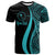 Chuuk Custom T Shirt Turquoise Micronesian Tentacle Tribal Pattern Unisex Turquoise - Polynesian Pride