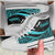 Vanuatu High Top Shoes Turquoise - Polynesian Tentacle Tribal Pattern - Polynesian Pride