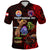 Custom Tahiti Eimeo Teahamai PC Polo Shirt Team Varua Ino Black LT8 Unisex Red - Polynesian Pride