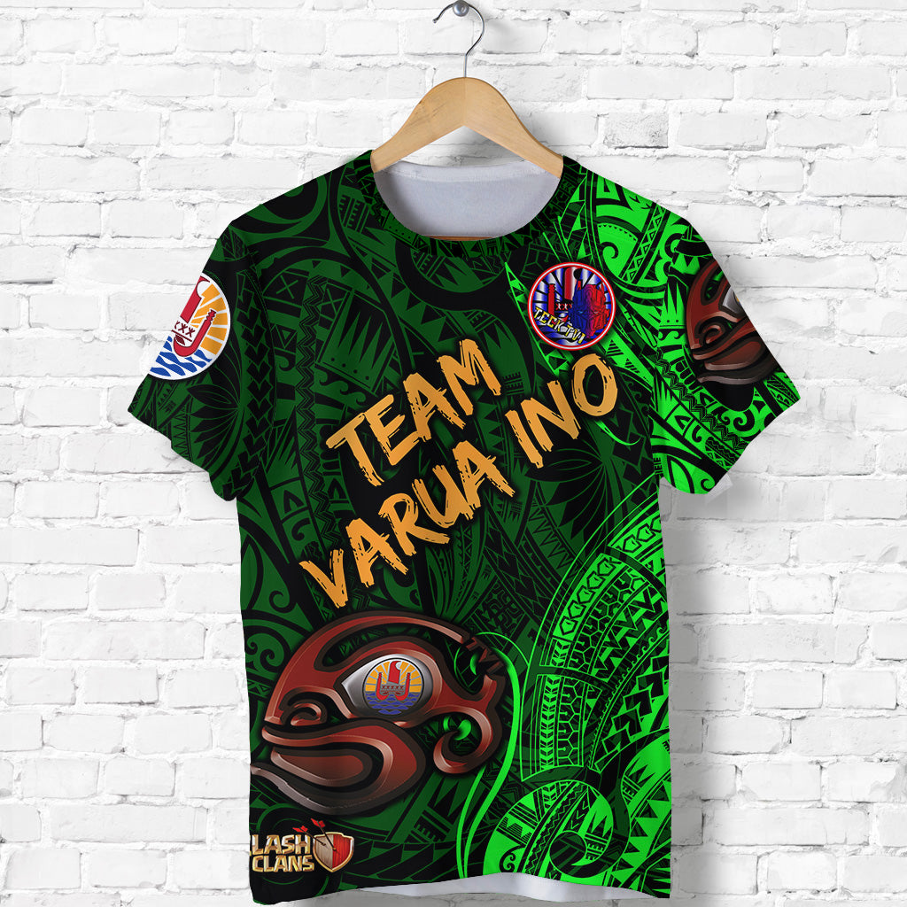 Teck TVI Number 1 Tahiti PC T Shirt Team Varua Ino Original 009 LT8 - Polynesian Pride