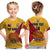 (Custom Text and Number) The Kumuls PNG T Shirt KID Papua New Guinea Polynesian Dynamic Style LT14 - Polynesian Pride