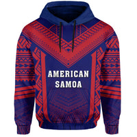 American Samoa Coat of Arms Polynesian Hoodie Active - Polynesian Pride