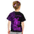 (Custom Personalised) Hawaii Polynesian T Shirt Kid Purple Sea Turtles Hawaiian LT13 - Polynesian Pride