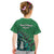 (Custom Personalised) New Zealand Maori T Shirt KID Fern and Manaia Version Green LT13 - Polynesian Pride