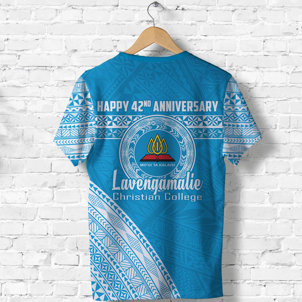 Lavengamalie College Tonga T Shirt Happy 42nd Anniversary LT13 - Polynesian Pride