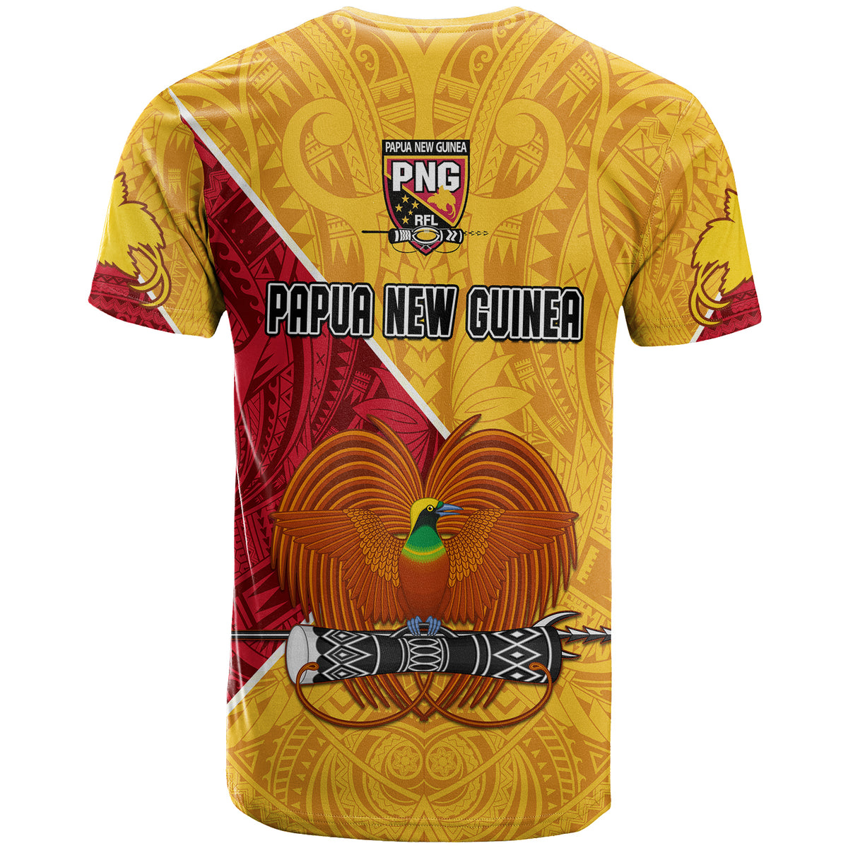 The Kumuls PNG T Shirt Papua New Guinea Polynesian Dynamic Style LT14 - Polynesian Pride